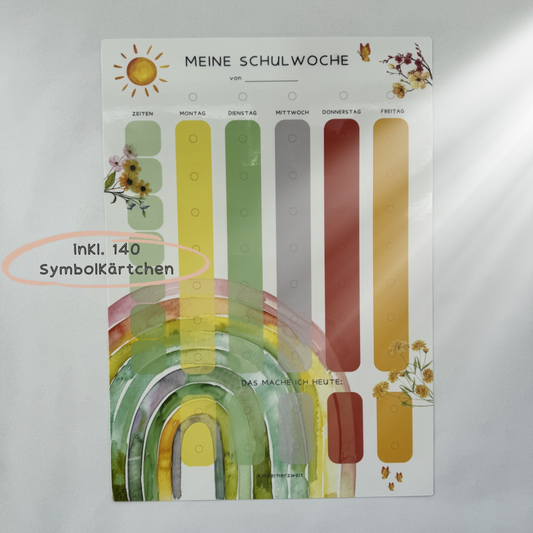 Schulplaner "Regenbogen"