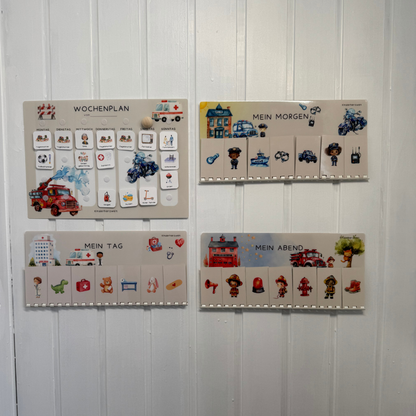 Komplett-Set "Im Einsatz" laminiert