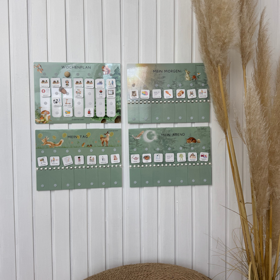 Komplett-Set Wald laminiert