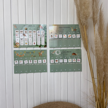 Komplett-Set Wald laminiert