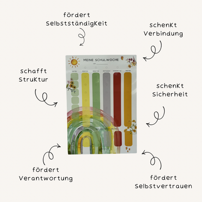 Schulplaner "Regenbogen"
