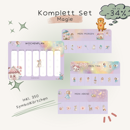 Komplett-Set Magie laminiert