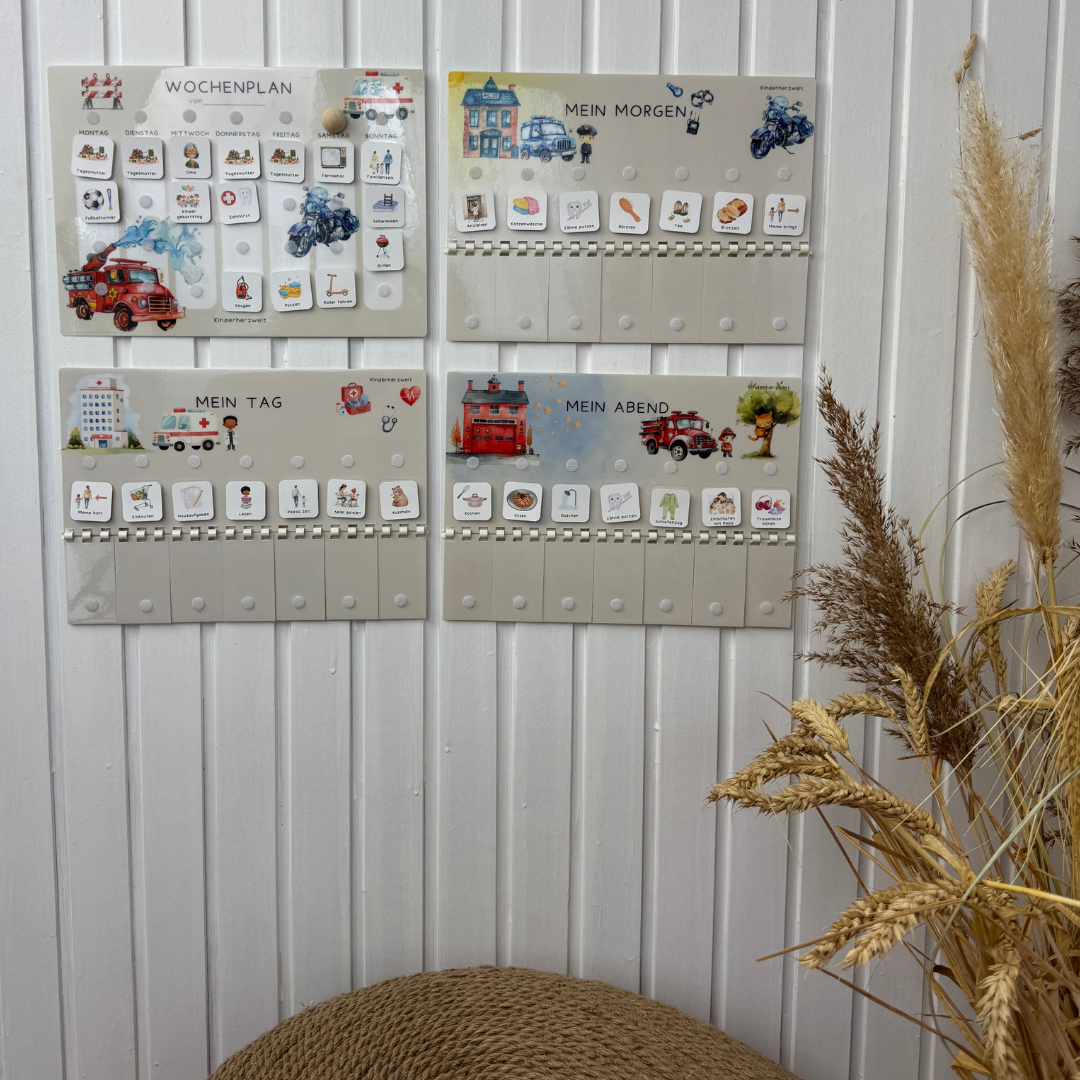 Komplett-Set "Im Einsatz" laminiert