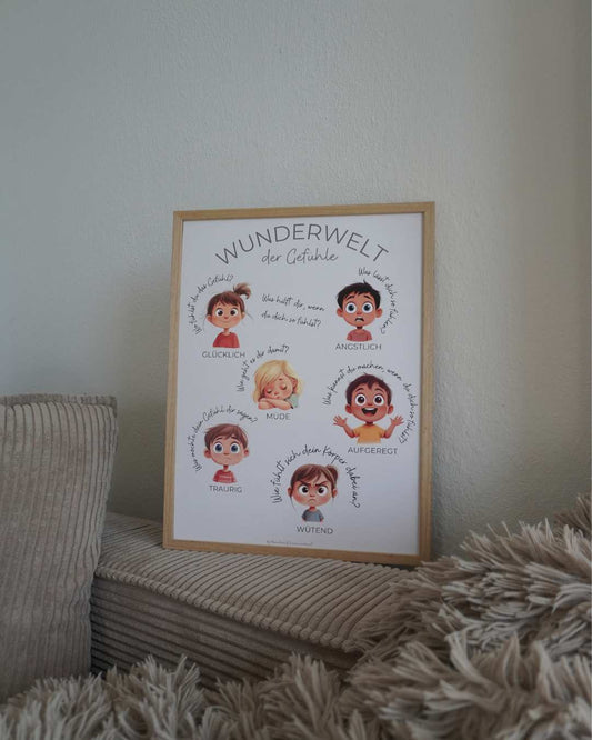 Gefühlsposter "Wunderwelt der Gefühle"