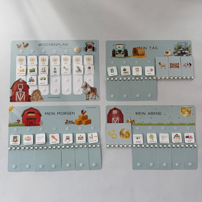 Komplett-Set Bauernhoffreude (Ausverkauf Vorgängermodell folienkaschiert)