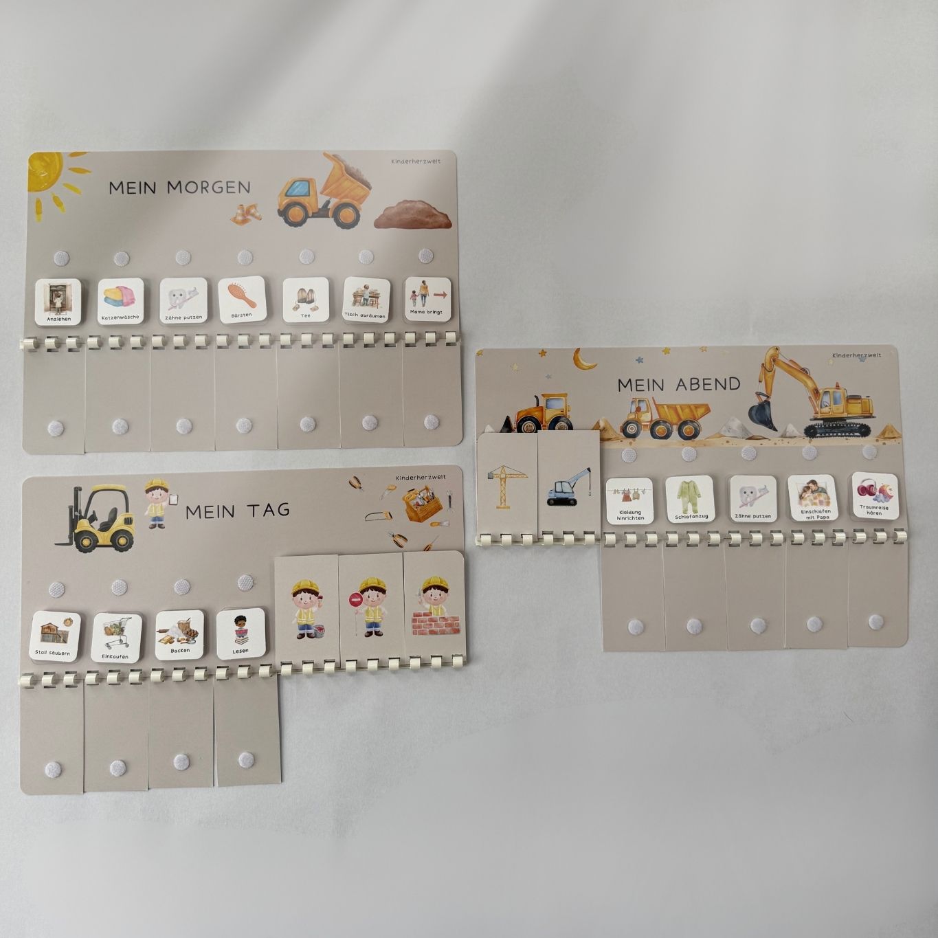 Komplett-Set Baustelle (Ausverkauf Vorgängermodell folienkaschiert)