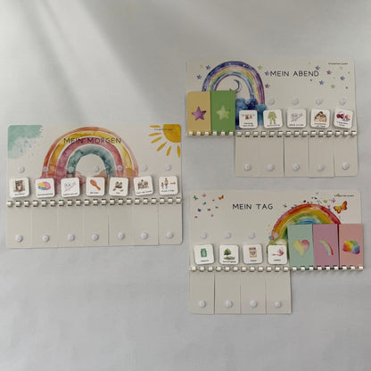Komplett-Set Regenbogen (Ausverkauf Vorgängermodell folienkaschiert)