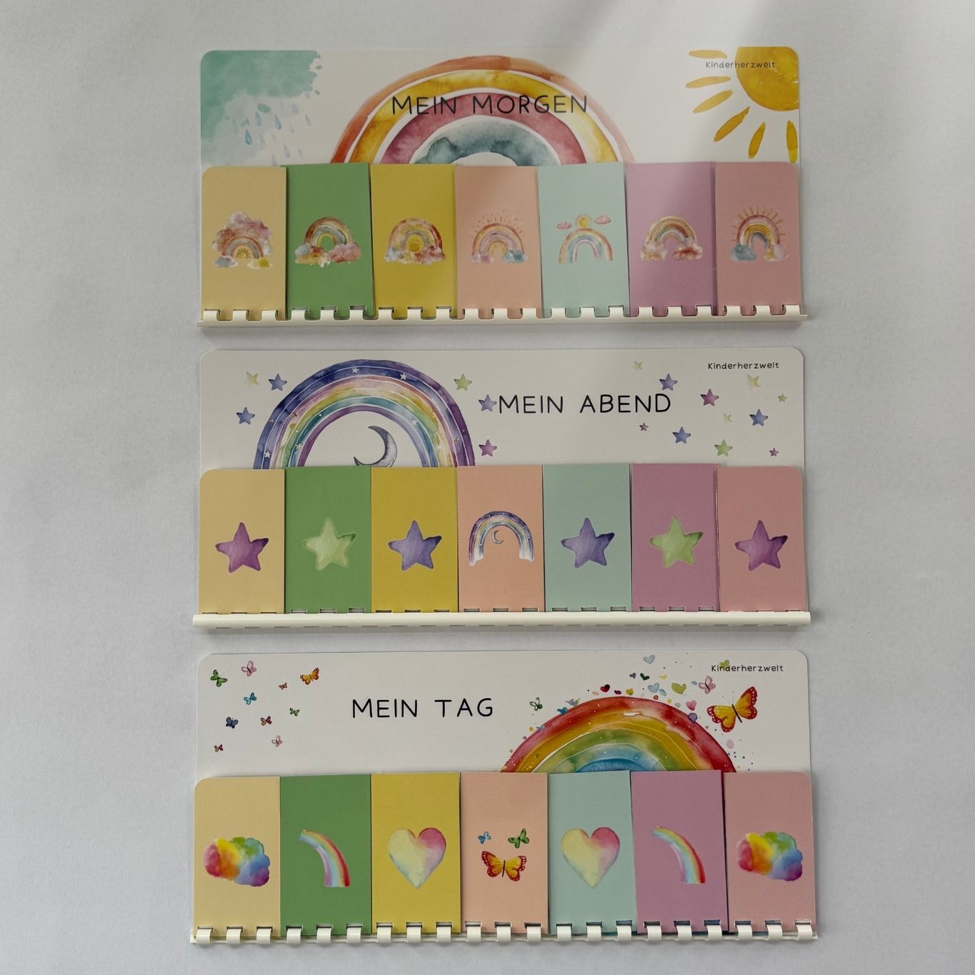 Komplett-Set Regenbogen (Ausverkauf Vorgängermodell folienkaschiert)