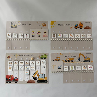 Komplett-Set Baustelle (Ausverkauf Vorgängermodell folienkaschiert)