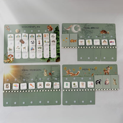 Komplett-Set Wald (Ausverkauf Vorgängermodell folienkaschiert)