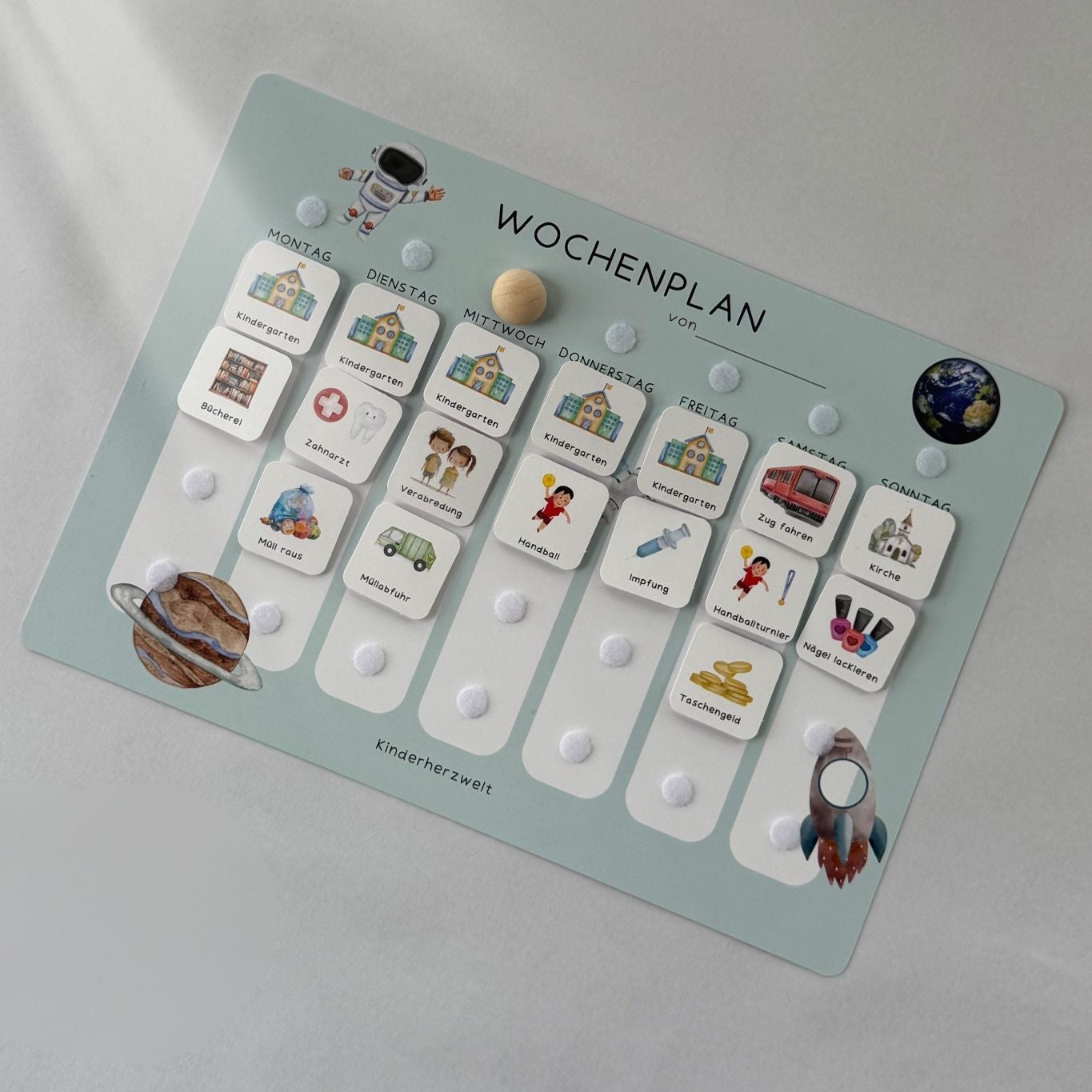 Komplett-Set Weltraumhelden (Ausverkauf Vorgängermodell folienkaschiert)