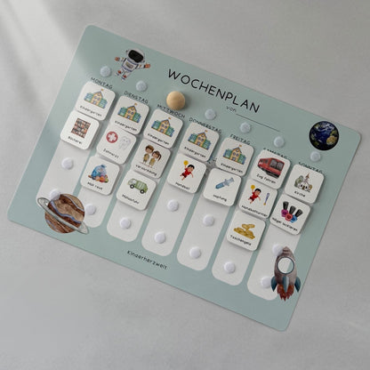 Komplett-Set Weltraumhelden (Ausverkauf Vorgängermodell folienkaschiert)