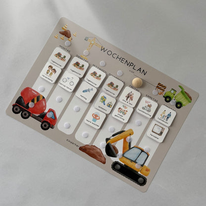 Komplett-Set Baustelle (Ausverkauf Vorgängermodell folienkaschiert)